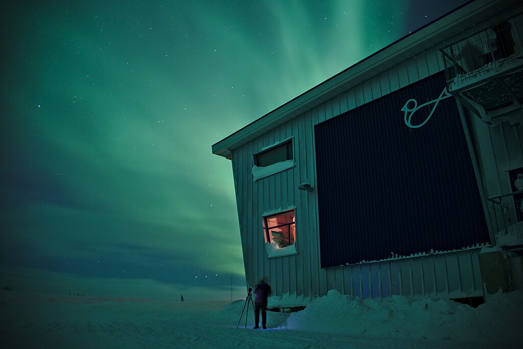 The Northern Lights at the Churchill Northern Studies Center